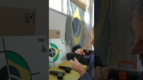 Taurus TS9 (e demais striker fired pistol) disparando sozinhas quando desmonta.. #shorts