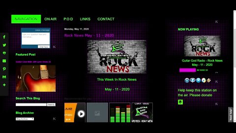 Rock News May 11 2020