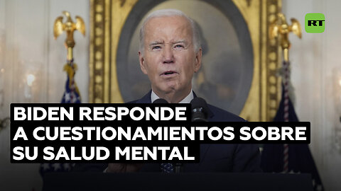 Biden obligado a justificarse ante un reporte que cuestiona su salud