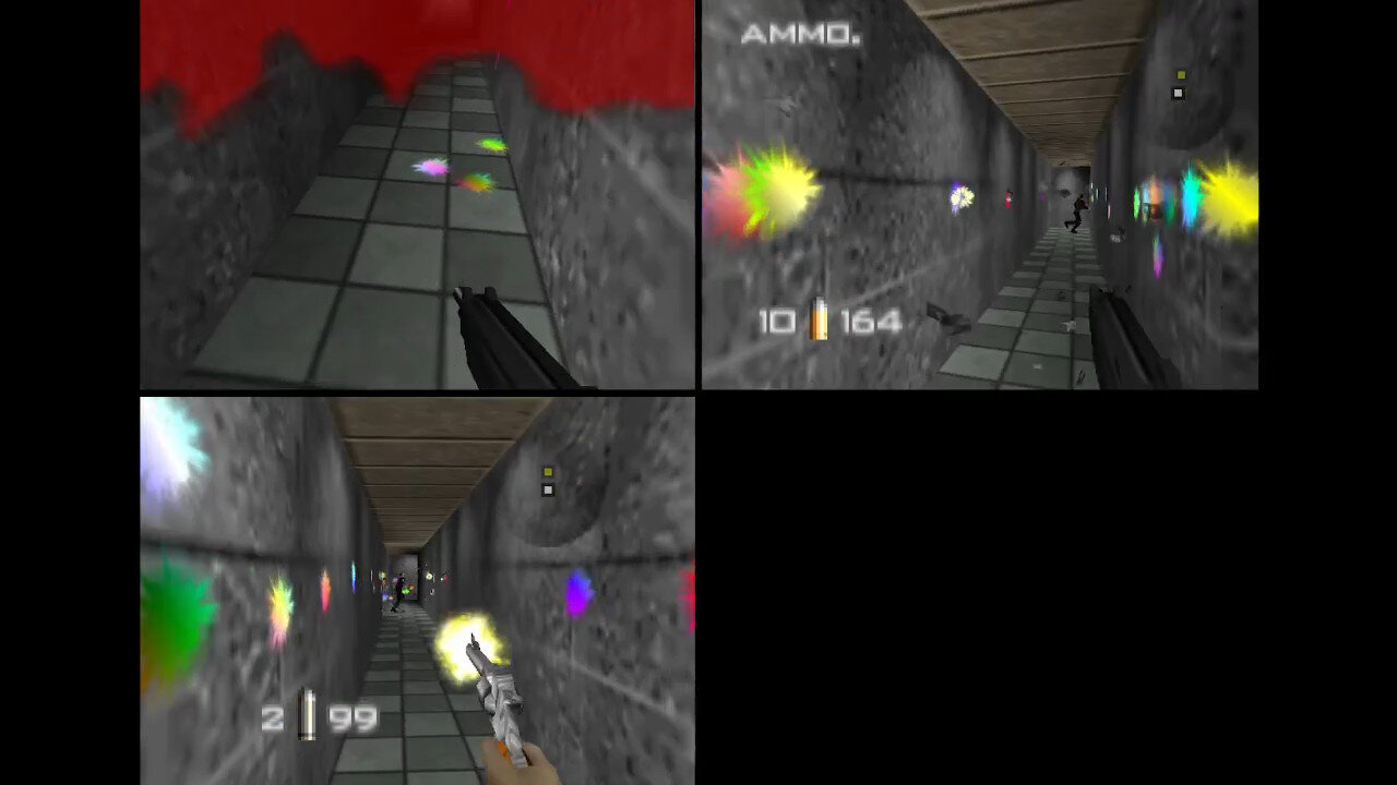 GoldenEye 007 Multiplayer (NSNA) - TH126 vs Robbie vs Axdoomer