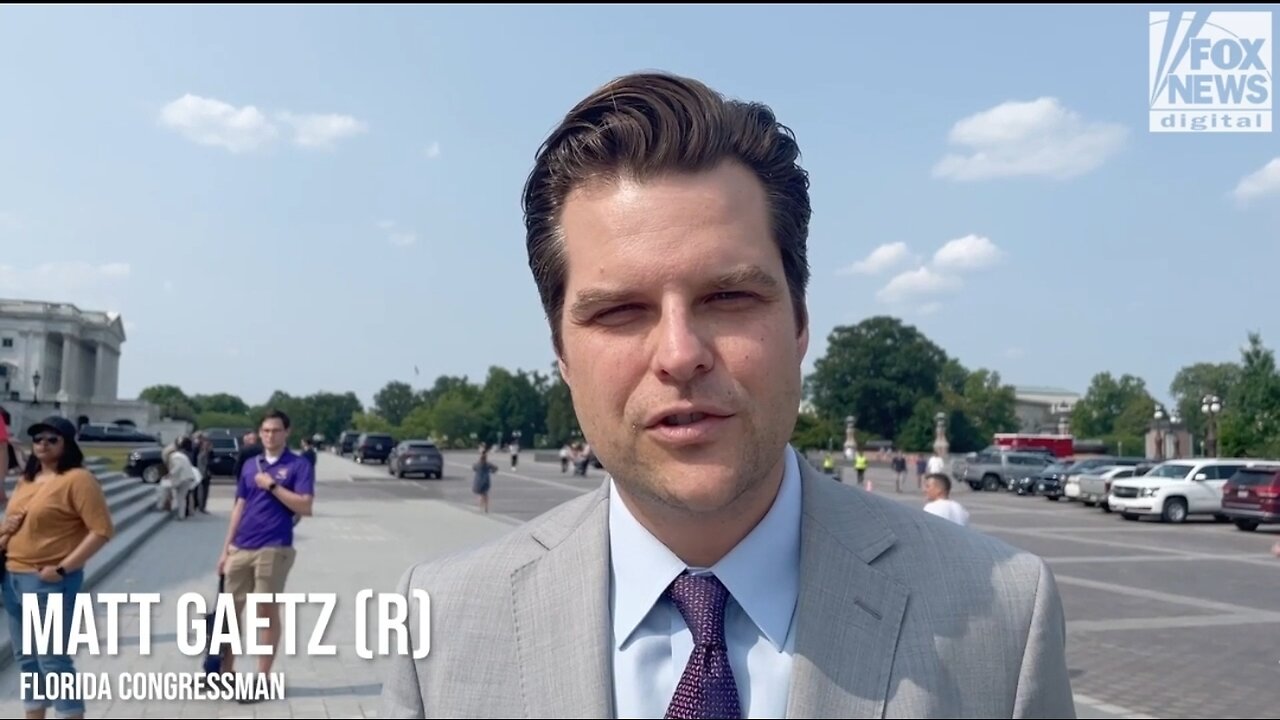 Rep Gaetz: I Would Never Trust Biden On AI Policy