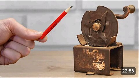 Restoration of 1906 automatic pencil sharpener