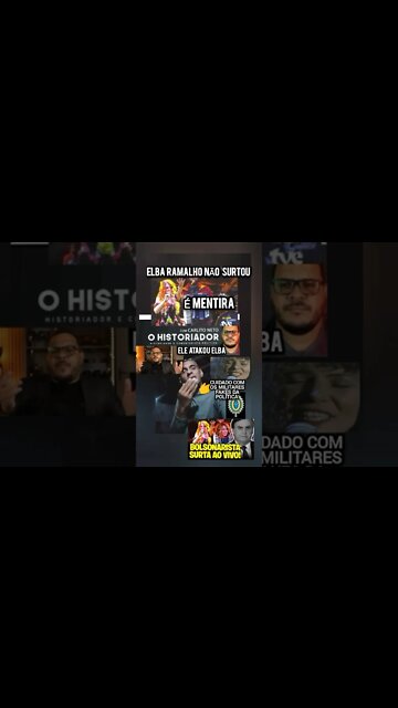 Elba Ramalho NÃO SURTOU! É mentira da Esquerda e do canal Historiador 🤮 #elbaramalho