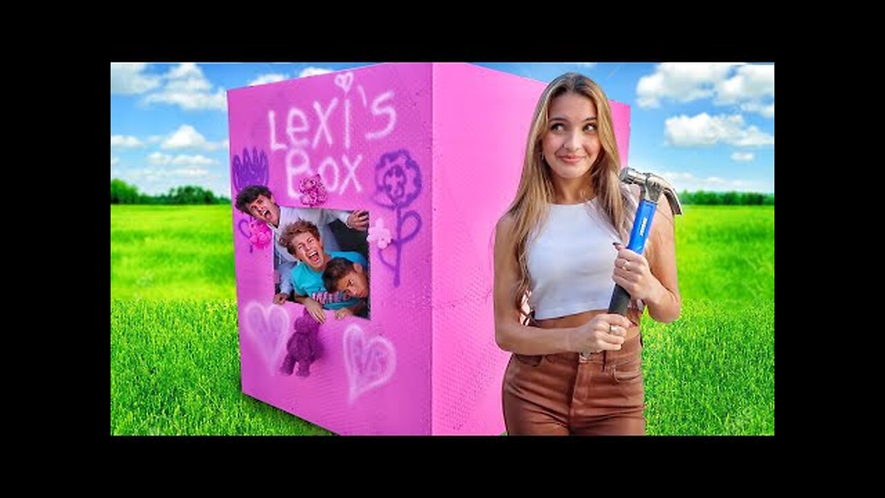 I TRAPPED THE BOYS IN AN UNBREAKABLE BOX!!