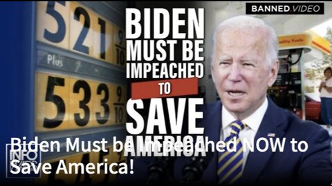 Joe Biden Must Be Impeached Right Now