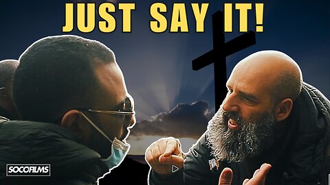 If he says that, Islam is false! | Manuel | Speakers Corner Debate