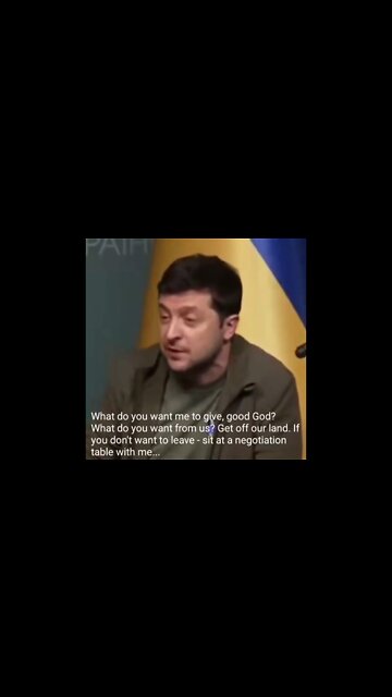 Zelensky asks to talk after 8 years of being asked to stop the genocide in the Donbass and fulfil the Minsk Agreements