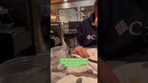 $500 To Chug The Wine! 🤣