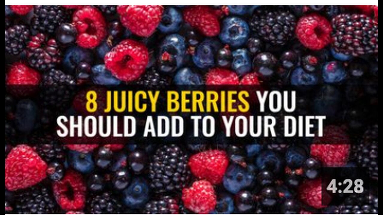 8 Juicy berries you should add to your diet