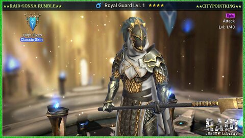 Raid Shadow Legends - Royal Guard - Classic Skin
