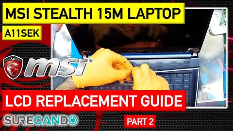 MSI Stealth 15M A11SEK 15.6 144Hz RTX2060 Gaming Laptop FHD 1920x1080 NTSC IPS Display Part 2