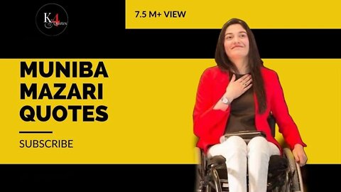 Muniba mazari quotes in english|Best Quotes|K4Quotes @Muniba Mazari