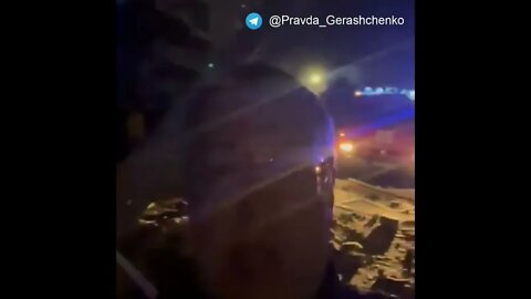 Антон Геращенко з місця влучання крилатої ракети в Києві