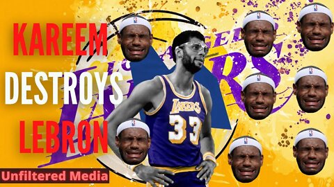Kareem RIPS LeBron AGAIN! He Said THIS...