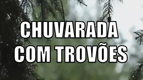 Som de chuva relaxante para dormir melhor 😴 Barulho de chuva som relaxante da chuva