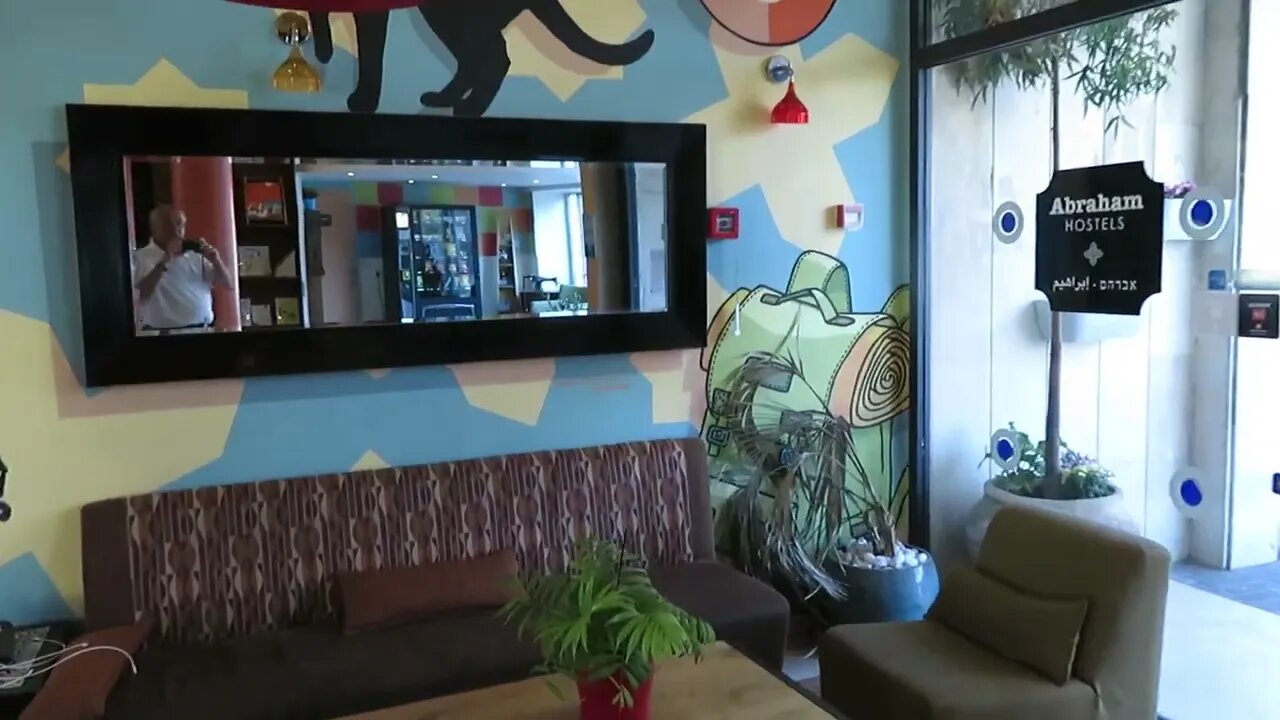 Abraham Hostel in Jerusalem, Israel - come Walk With Me tour, Steve Martin, Love For His People