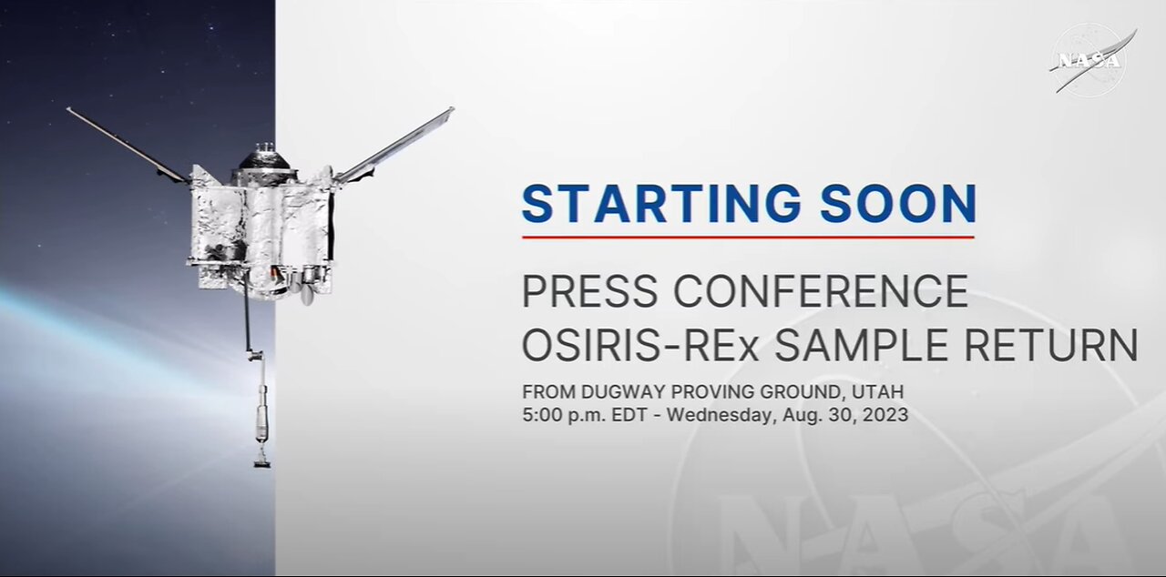 OSIRIS-REx Asteroid Sample Return Mission Overview (Official NASA Briefing)
