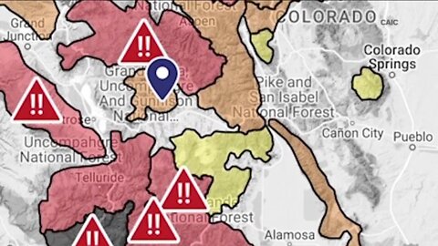 Several Colorado mountains under dangerous avalanche warnings