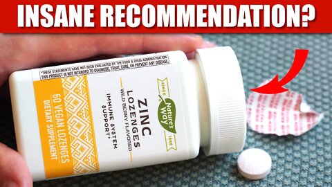 Unboxing Nature's Way Zinc Lozenges Wild Berry Flavored 60 Vegan Lozenges