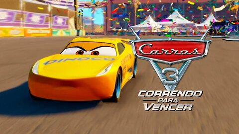 CARROS 3 CORRENDO PARA VENCER #2 - Cruz Ramirez, a nova contratada da Dinoco! (Dublado em PT-BR)