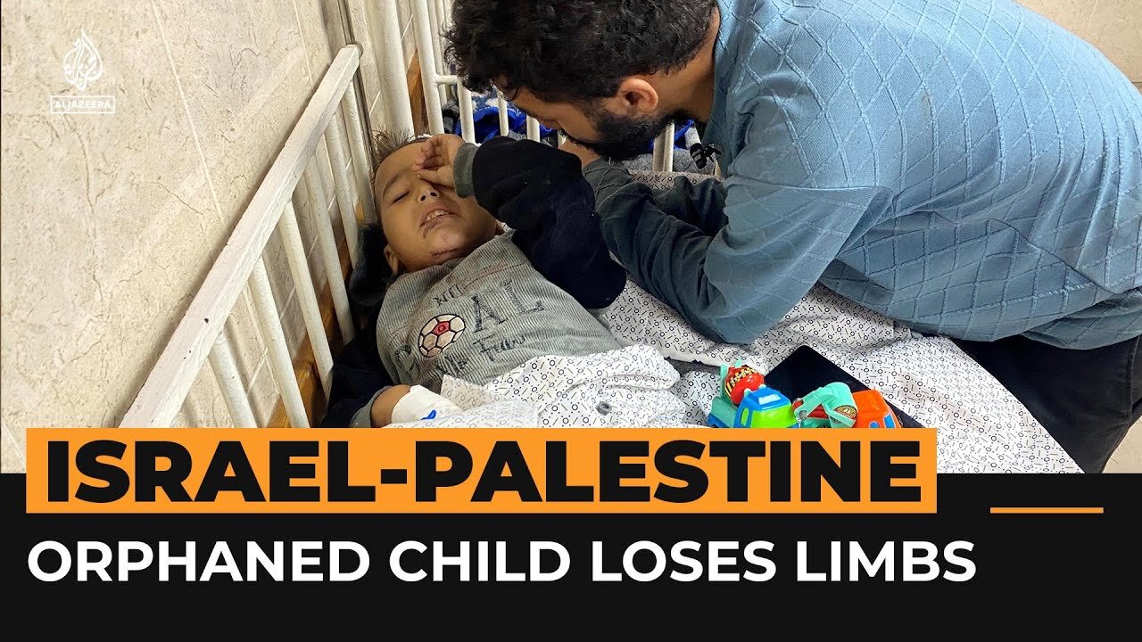 Gaza Child Suffers Double Tragedy from Israelis Attacks in Mid Nov