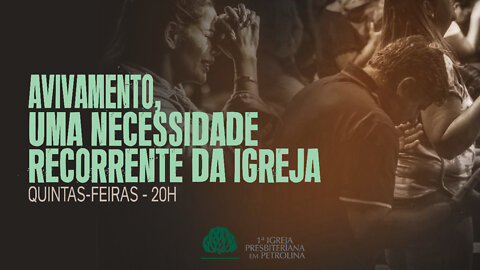 Culto de Ação de Graças (Irmã Suely Santos) - 05 de Maio de 2022 - Rev. Luiz Ronilson