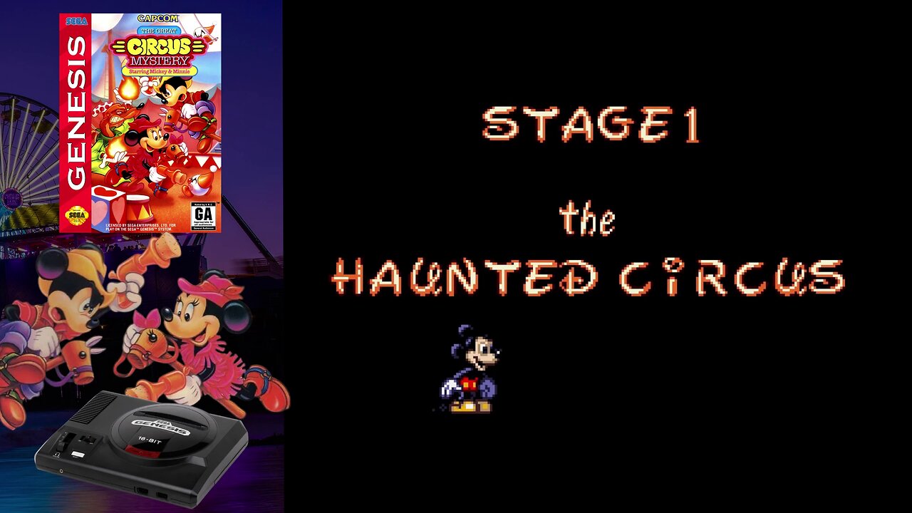 The Great Circus Mystery starring Mickey & Minnie (Sega Genesis)