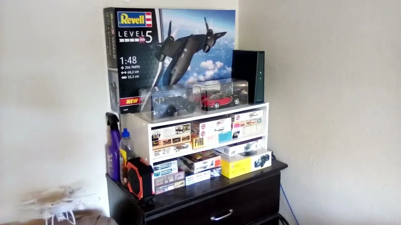 Behind the Scenes - New Shelves for Model Kit Stash