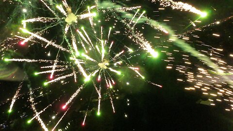 FPV Drone thru the Fireworks // : July 4th Miami Lakes 2024