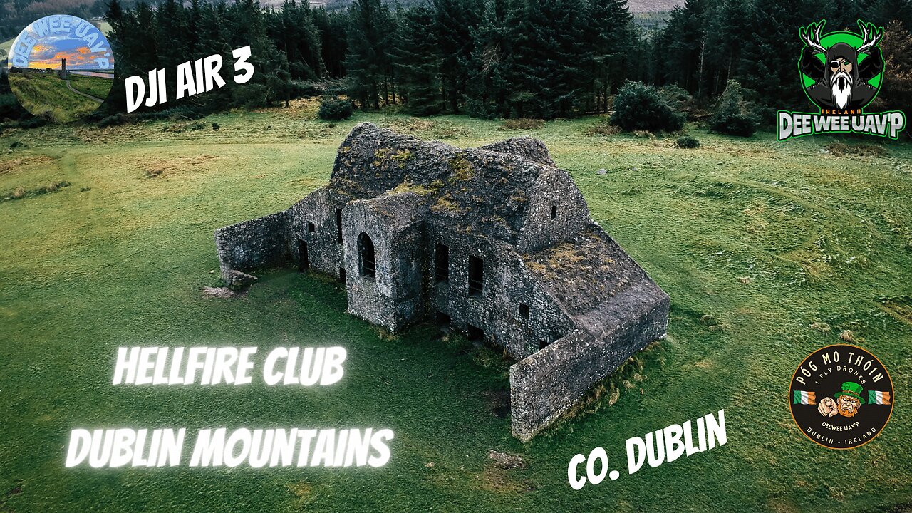 Epic Hellfire Club | Co. Dublin | Ireland 4K | DJI Air 3