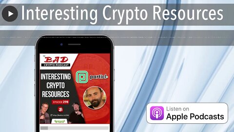 Interesting Crypto Resources