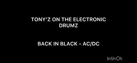 TONY’Z ON THE ELECTRONIC DRUMZ - BACK IN BLACK (AC/DC)