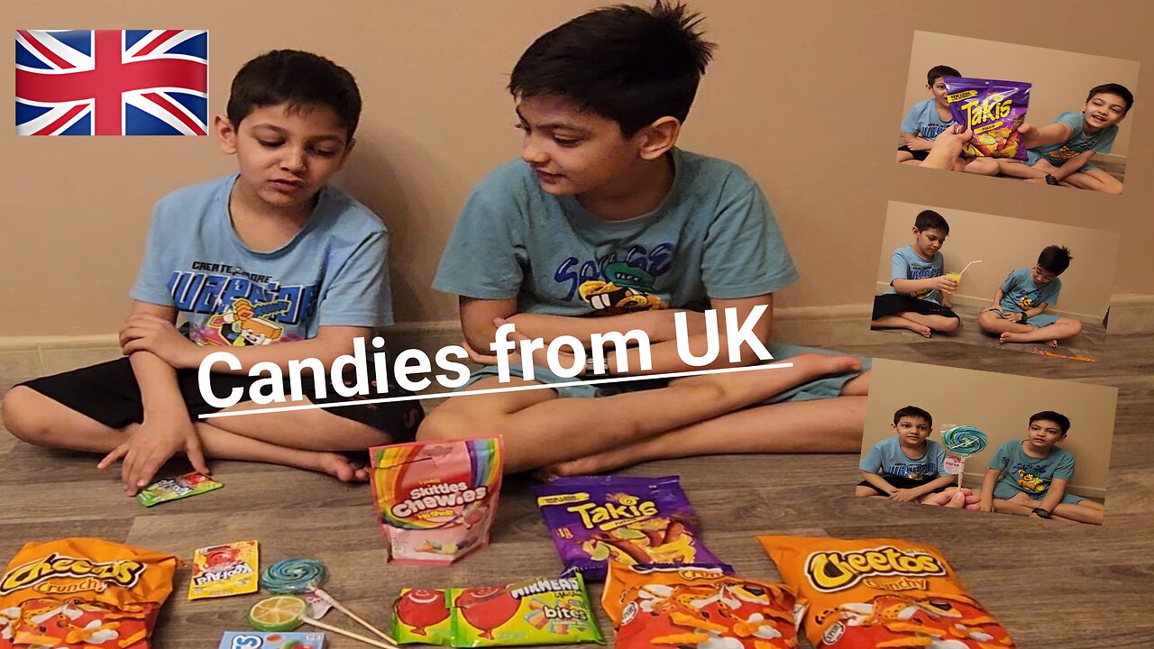 Candies from london|Abdullah and Rayaan enjoys and rank the UK candies