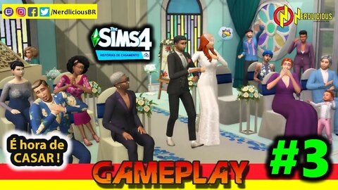 🎮 GAMEPLAY! É HORA DE CASAR no novo Pacote de Expansão THE SIMS 4: HISTÓRIAS DE CASAMENTO!