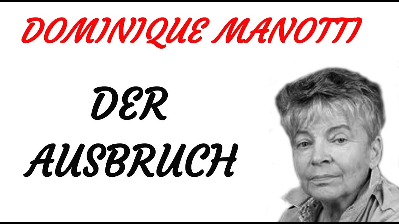 KRIMI Hörspiel - Dominique Manotti - DER AUSBRUCH