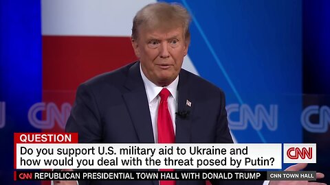 Donald Trump sends Mixed Messages on Funding and/or Ending War In Ukraine - 24 hour end ?