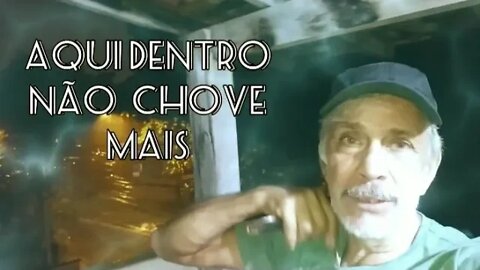 AQUI DENTRO NÃO CHOVE MAIS. Telhado Envelopado.