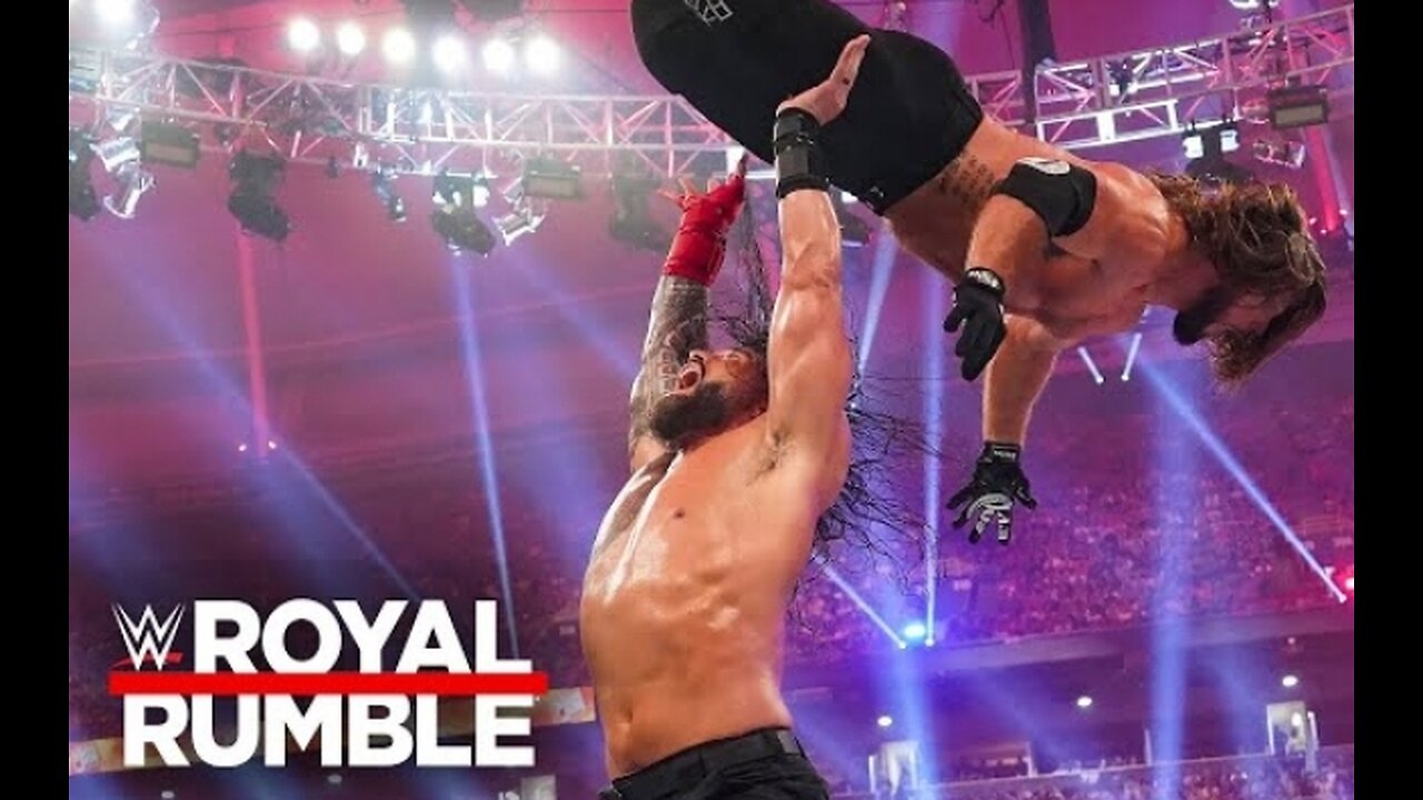 Roman Reigns vs. Randy Orton vs. AJ Styles vs. LA Knight: Royal Rumble 2024 highlights