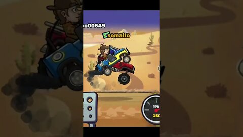Hill Climb Racing 2 #14 - New desert cup in 2021 - look at somersault(meme) - #shorts