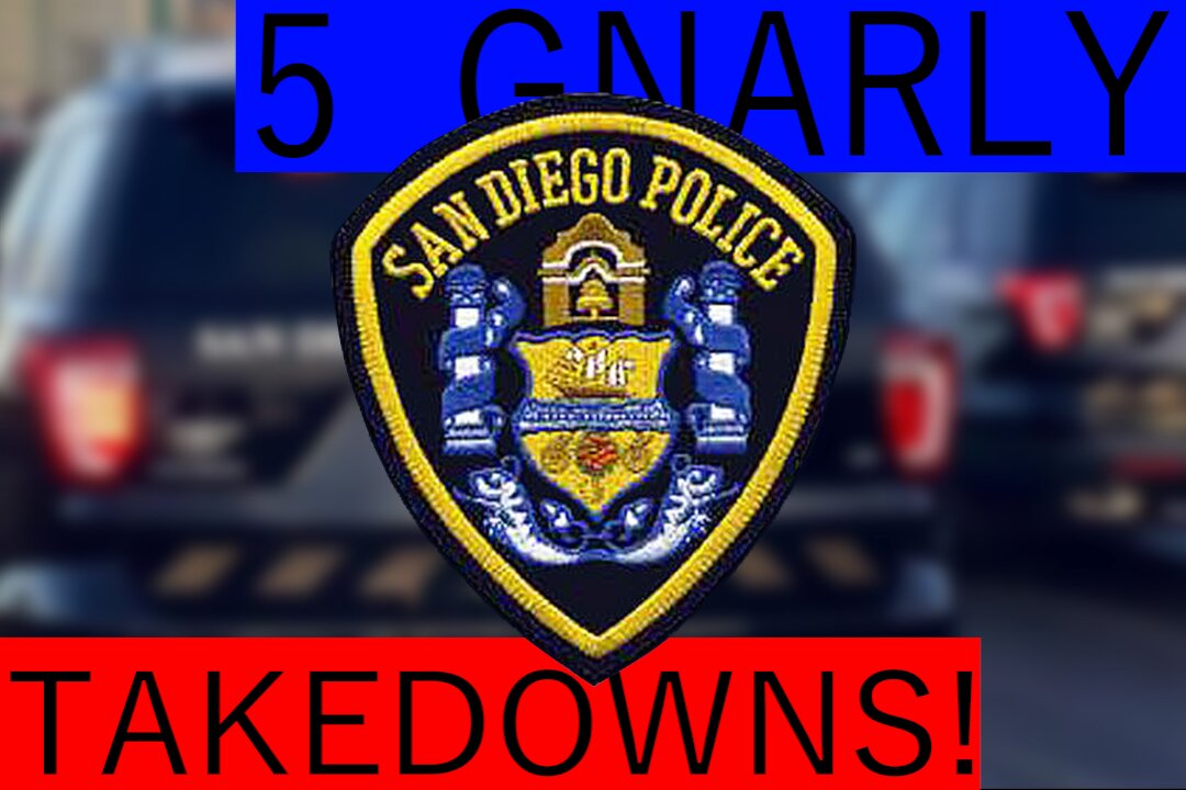 5 GNARLY San Diego Police TAKEDOWNS!