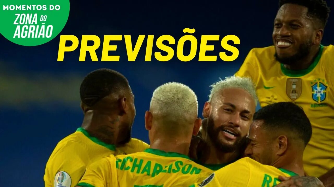 O que esperar de Brasil X Peru? | Momentos do Na Zona do Agrião