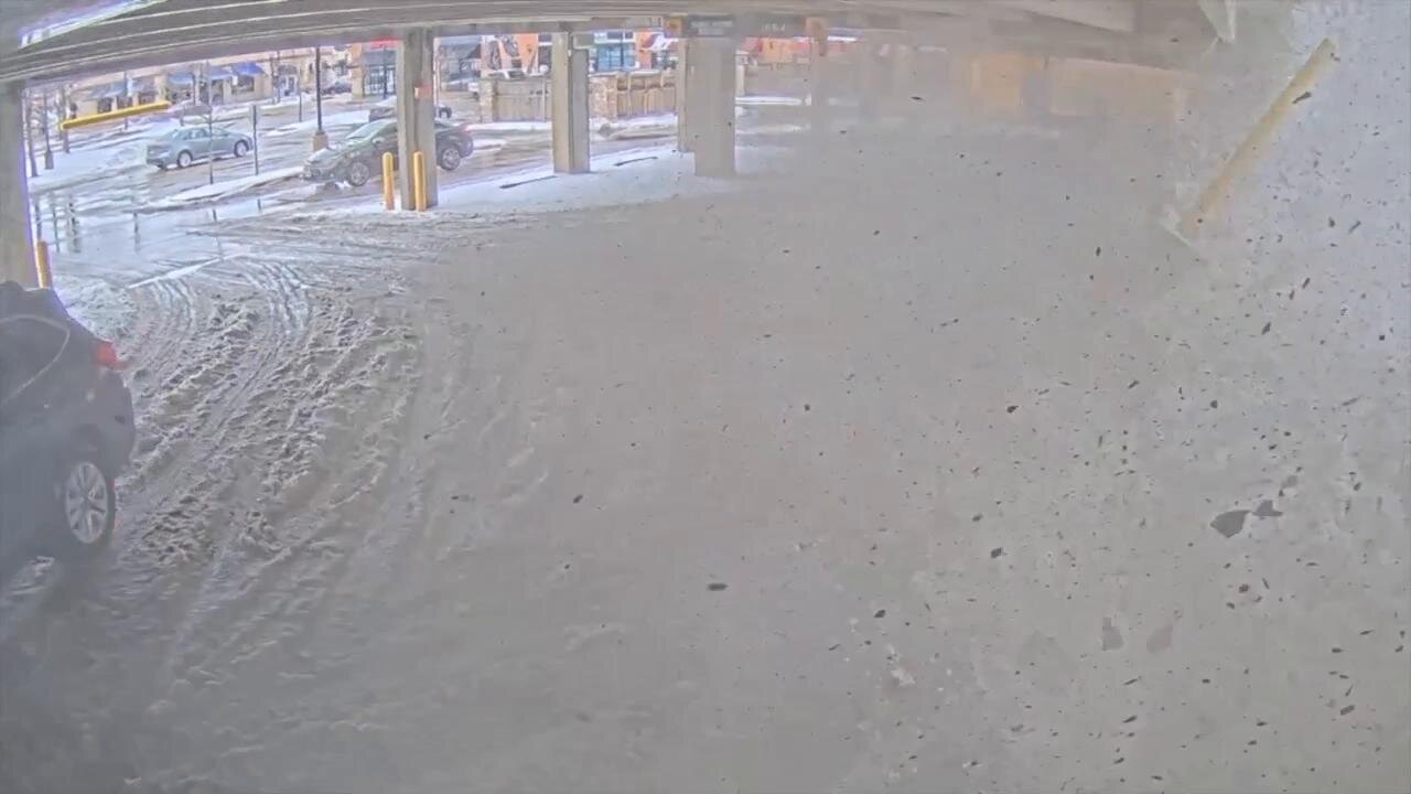 Who is responsible for the parking garage collapse at Bayshore Mall?
