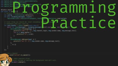 An experienced programmer needing to practice? More likely than you'd think.