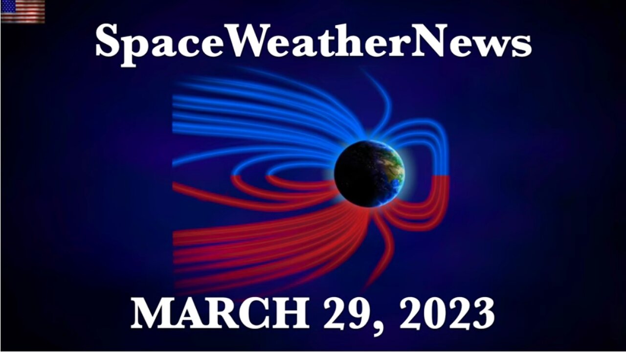 X-Class Solar Flare, Water in Moon Glass | S0 News Mar.29.2023