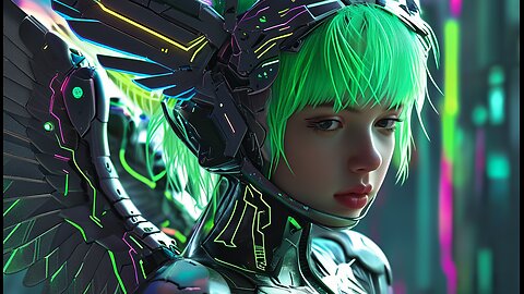 Challenging AI: Creating Countries as Cyberpunk Angels.