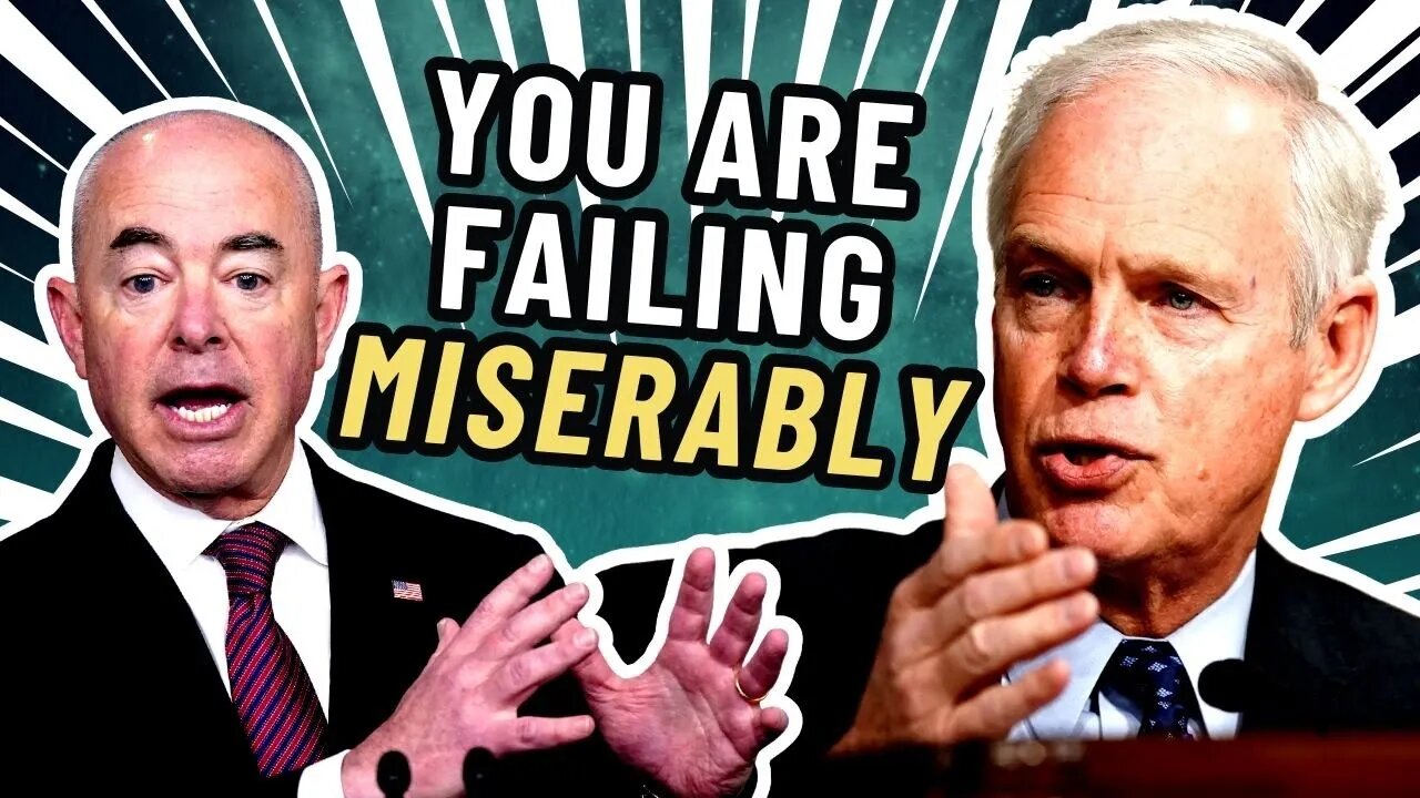 "You just SIT THERE with a blank look on your face!" Johnson ROASTS Secretary Mayorkas TO HIS FACE