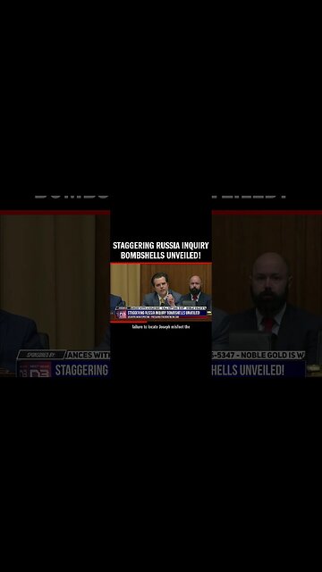 Staggering Russia Inquiry Bombshells Unveiled!