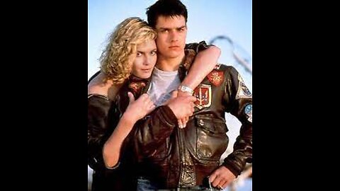 KISSING. Beijo. Tom Cruise e Kelly Ann McGillis em Top Gun, Ases Indomáveis.