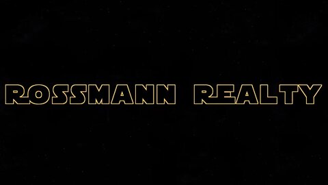 Rossmann Realty Season 2 - PREMIERE!