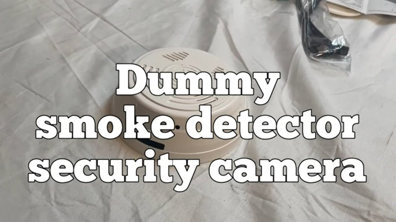 Dummy Smoke Detector Security Camera Review | Wireless Security Cameras